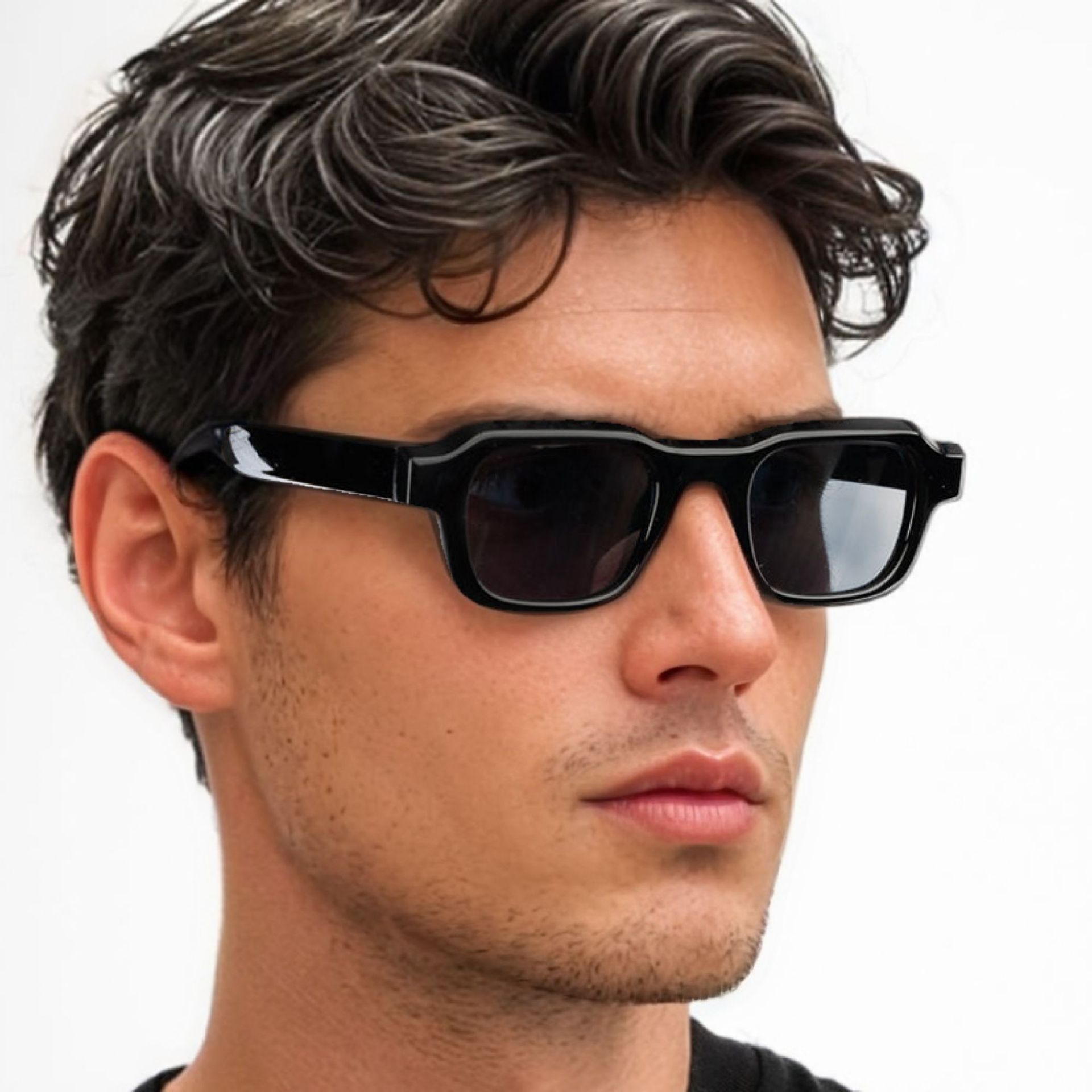 Vintage Fashion Brands - Women Vintage Rectangle Frame Sunglasses Fashion