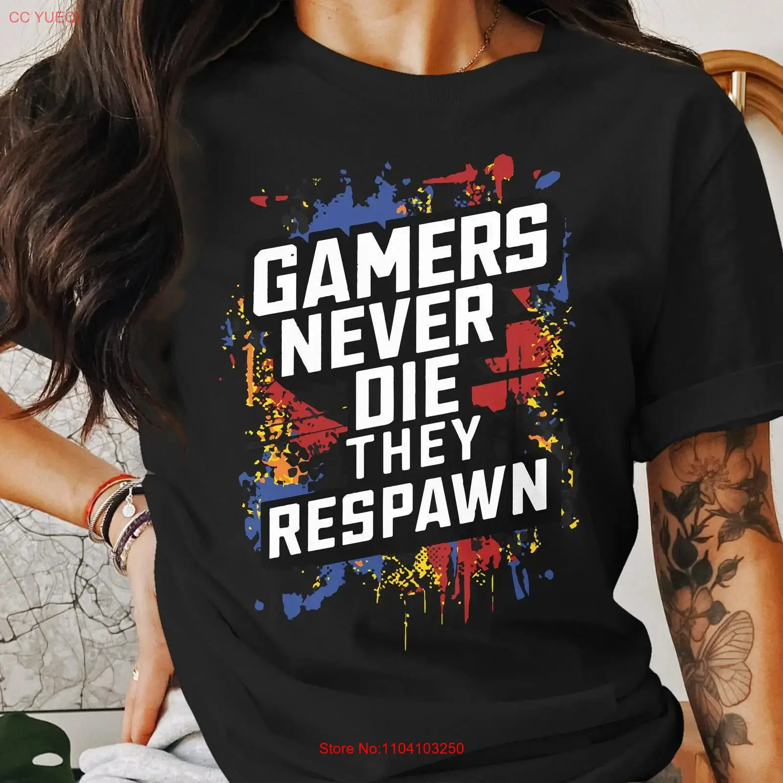 Vintage Fashion Videos - Gamers Never Die They Respawn T