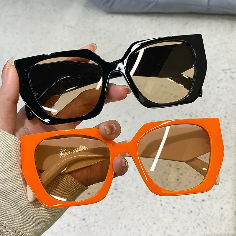 Vintage Fashion Brands - Vintage Brand Designer Polygon Sunglasses Women