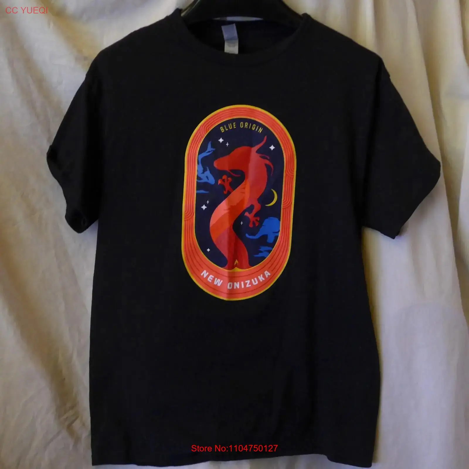 Vintage Fashion Logos - RARE Blue Origin New Onizuka Employee