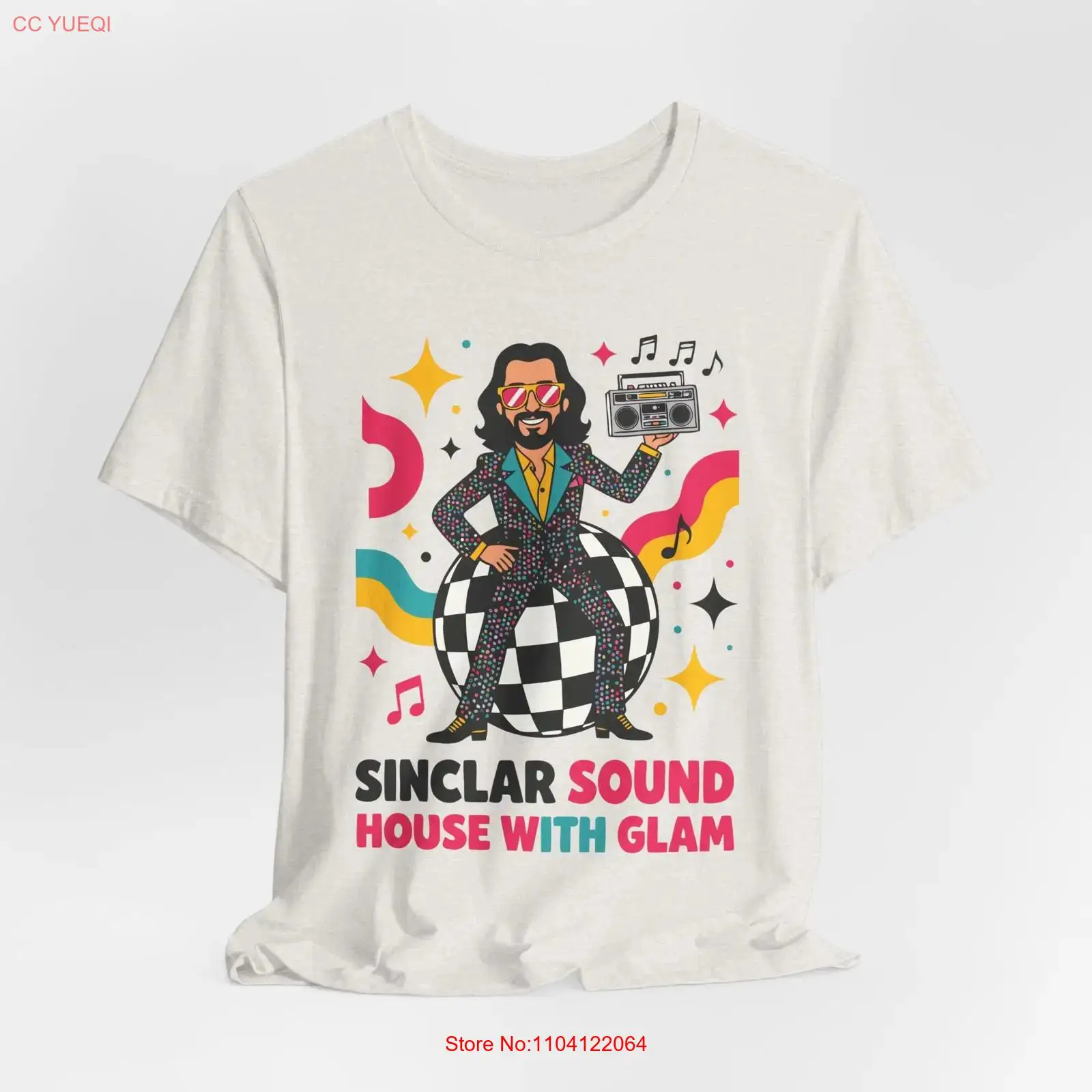 Vintage Vibes Fashion - Bob Sinclar Disco Vibes T Shirt