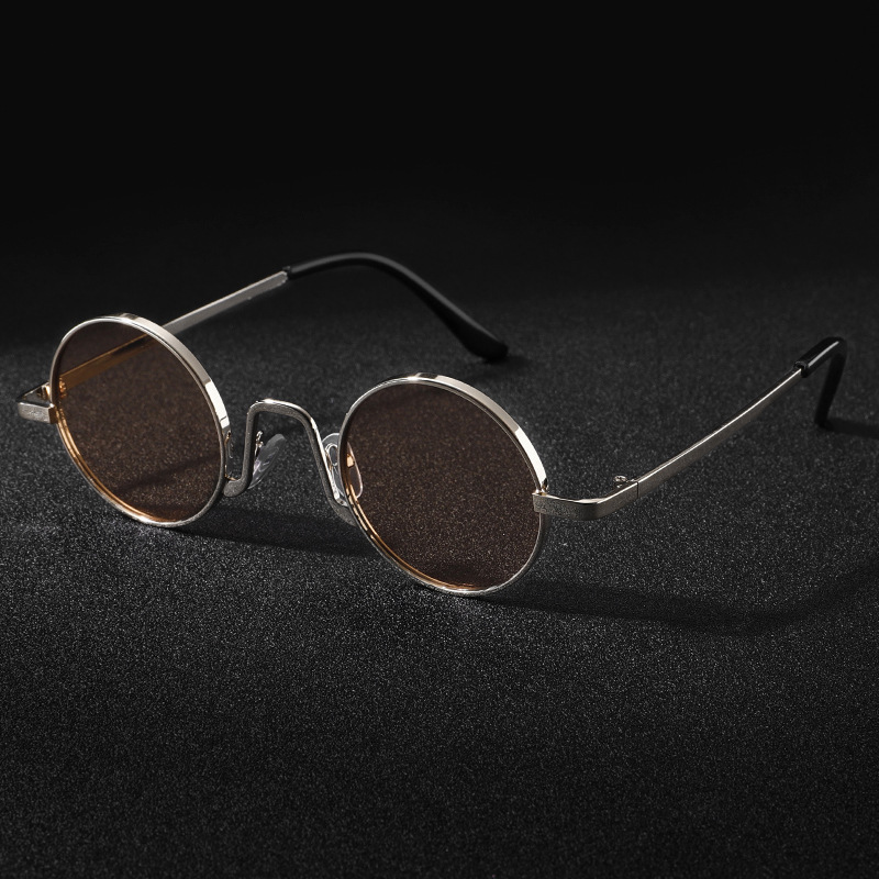 Vintage Outdoor Fashion - Vintage Designer Outdoor Sunglasses Men Round