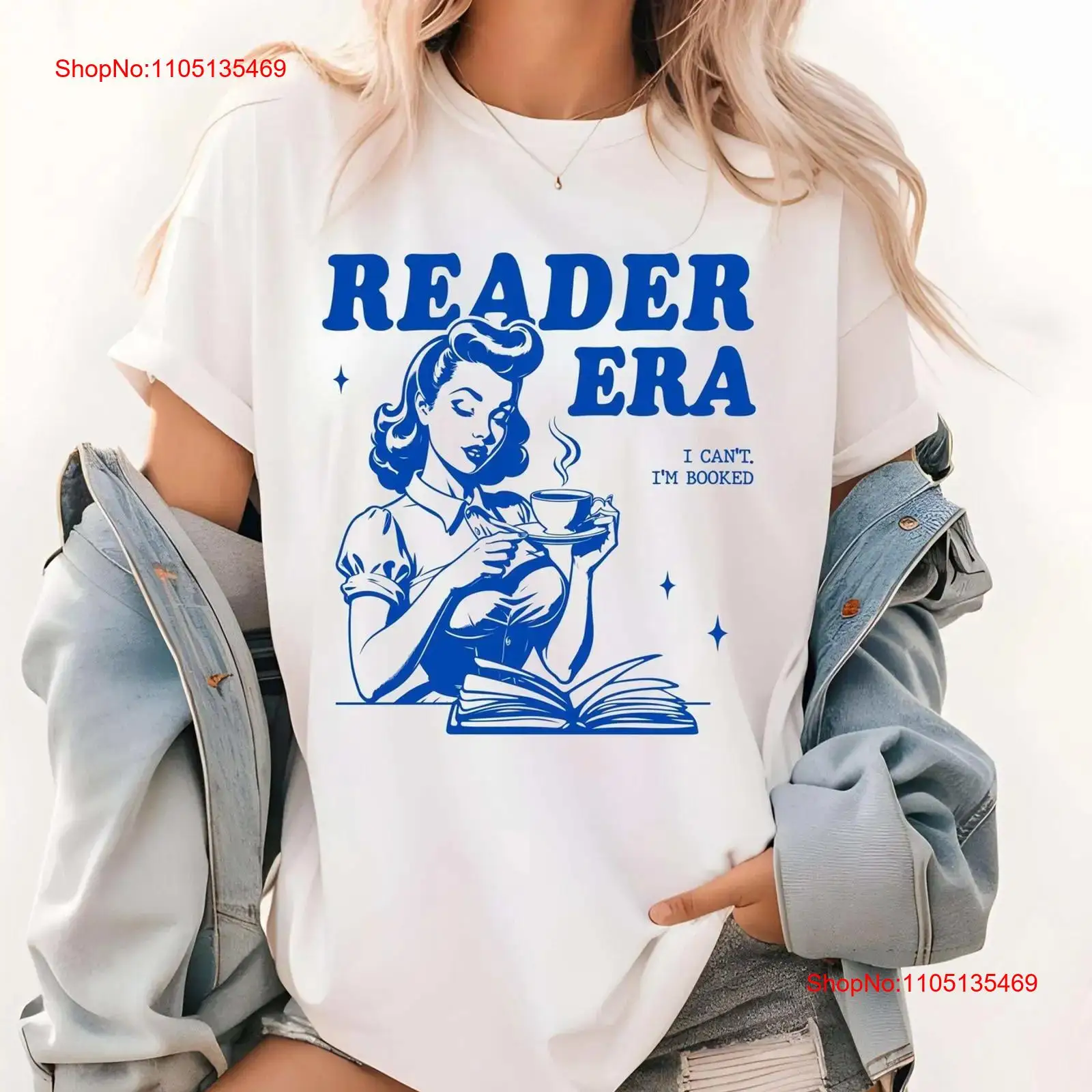 Vintage Fashion Eras - Reader Era T Shirt Book Lover