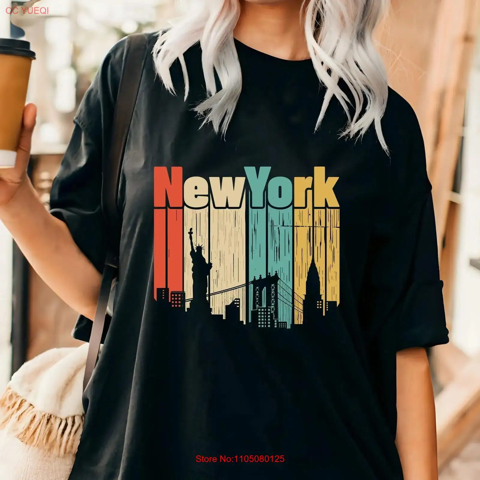 Vintage Fashion New York - New York retro T shirt USA