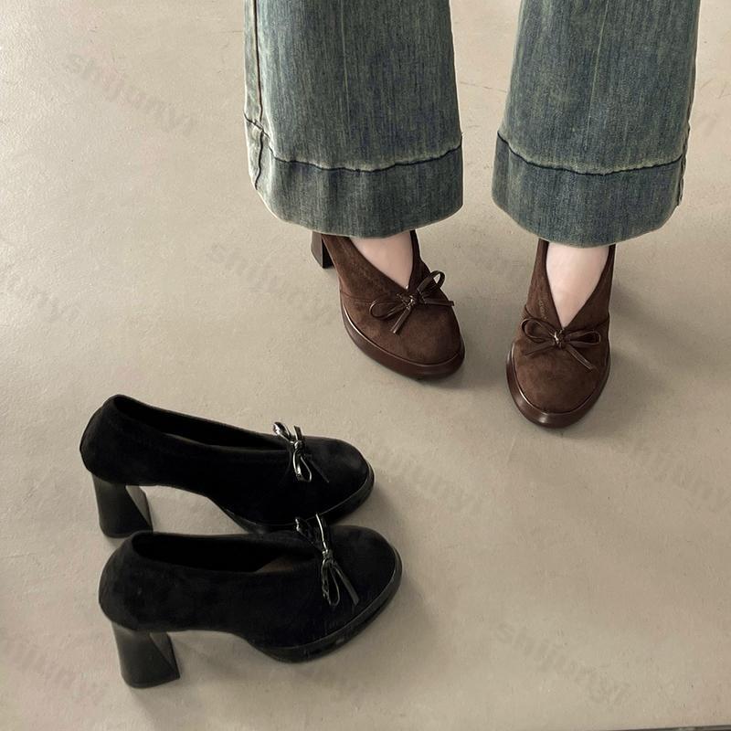 Women's High Heels 2025 Spring - огляд і ціна Vintage Outdoor Fashion