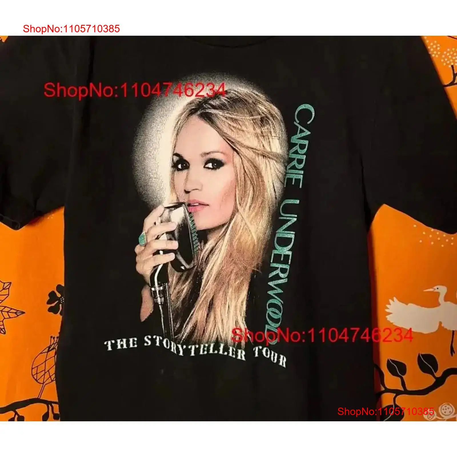 Carrie Underwood T shirt Uniqu - огляд і ціна Thrift Vintage Fashion Usa