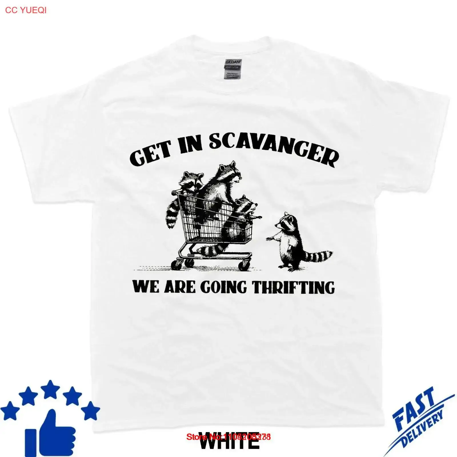 Get In Scavenger We're Going T - огляд і ціна Thrift Vintage Fashion Usa