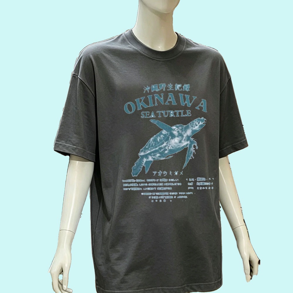 Okinawa Sea Turtle Shirt Japan - огляд і ціна Turtleneck Knit 90S