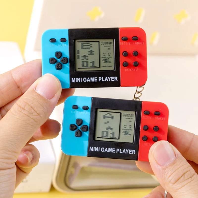 Mini Pocket Tetris Game Gadget - огляд і ціна Vintage Fashion Game
