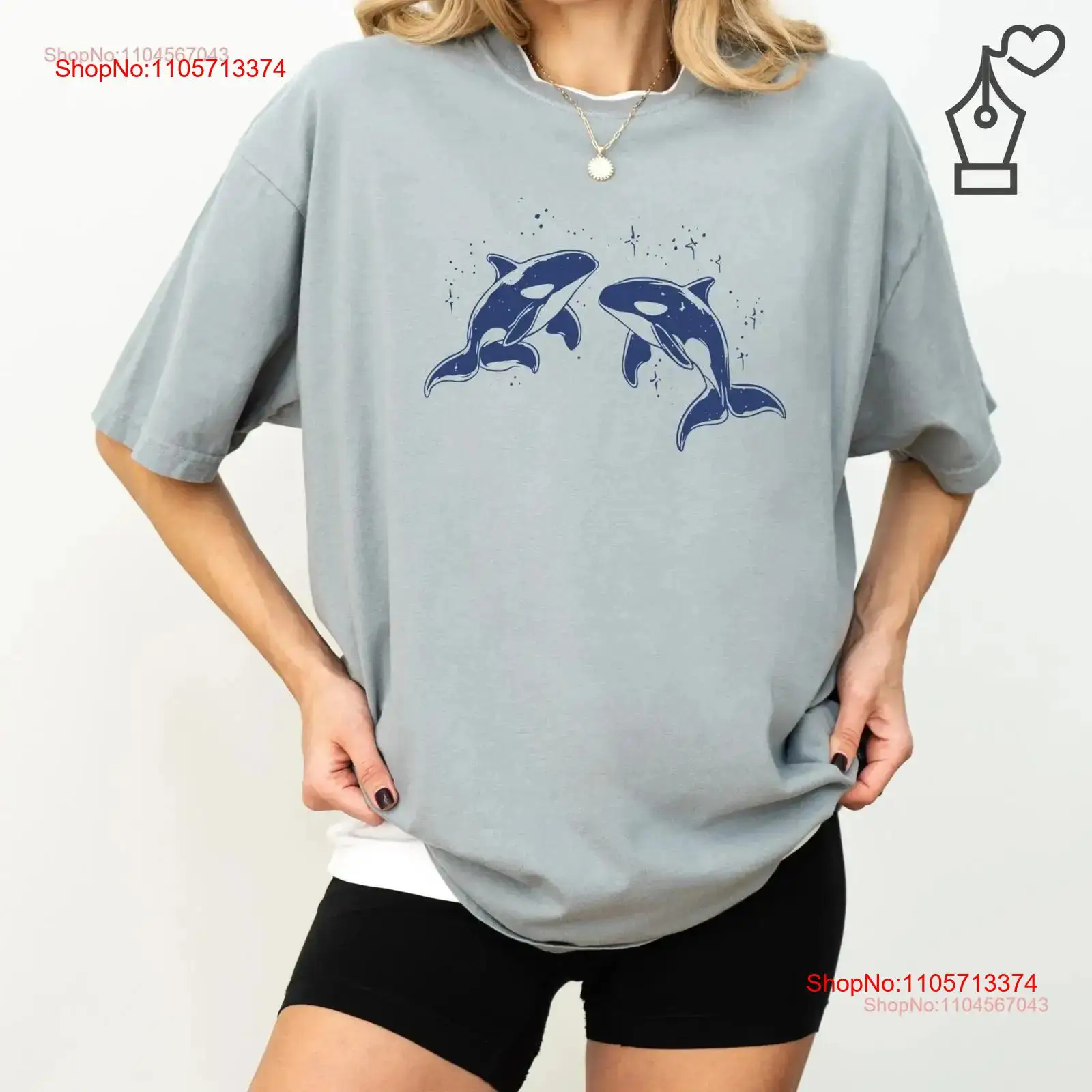 Vintage 90s Orcas Tattoo T Shi - огляд і ціна Turtleneck Knit 90S