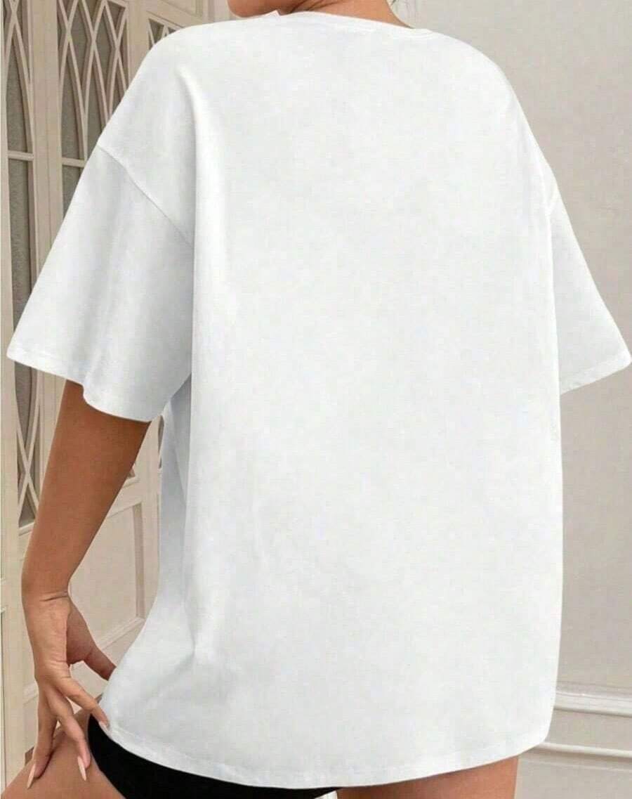 [Graphic Tee] 100% Cotton I'd  - огляд і ціна Thrift Vintage Fashion Usa