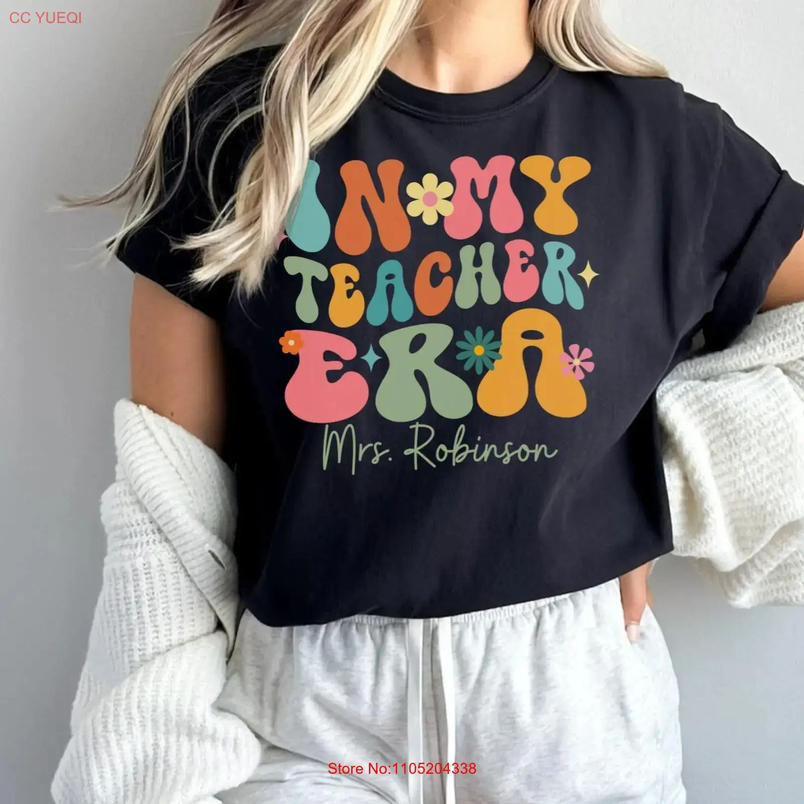 In My Teacher Era T Shirt Tren - огляд і ціна Vintage Fashion Eras