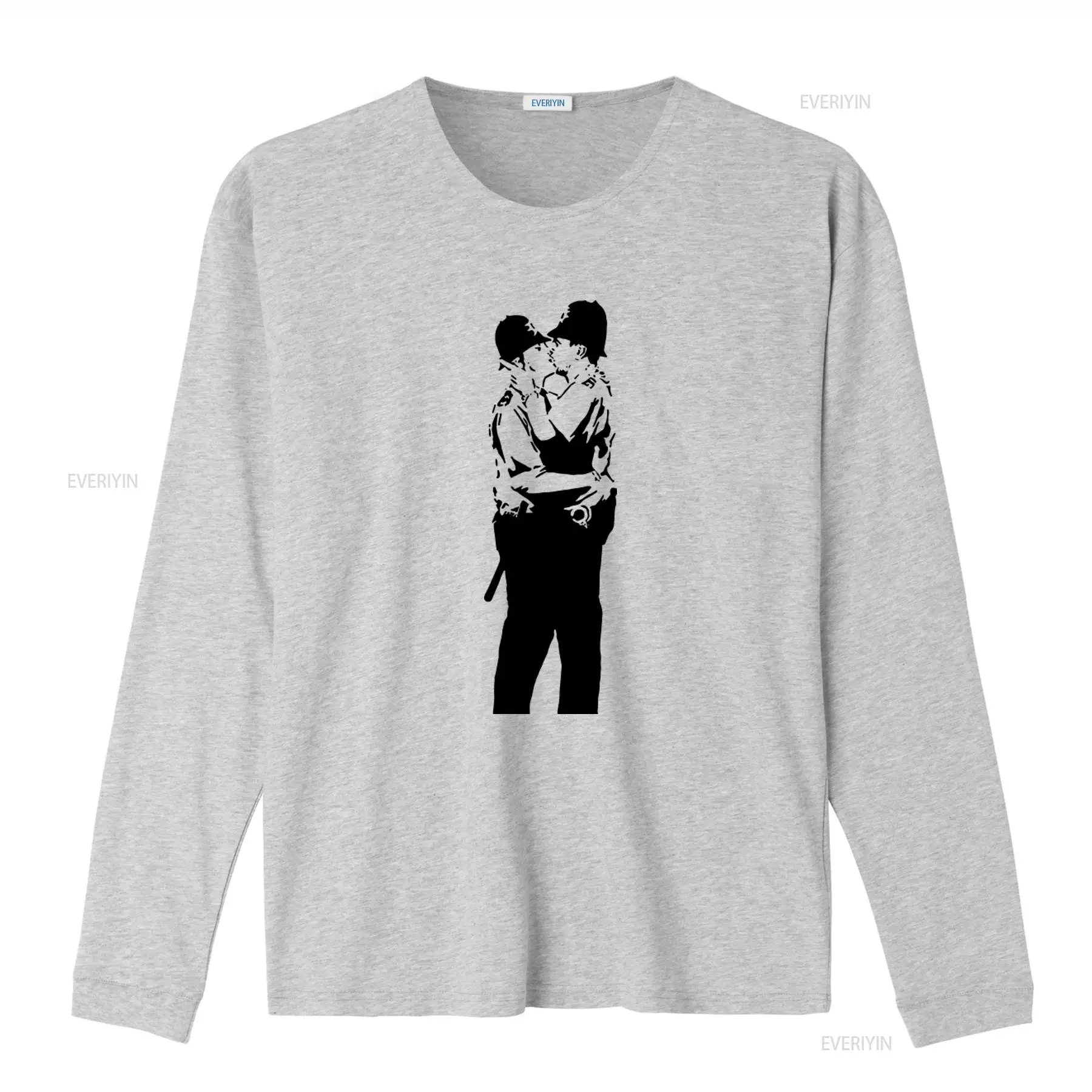 Banksy Kissing Coppers Print M - огляд і ціна Vintage Fashion Art