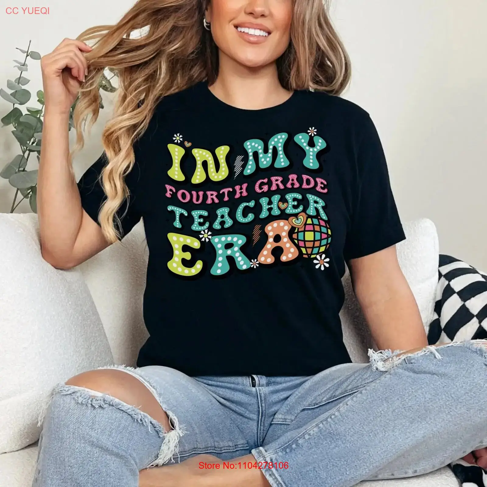 Fourth Grade Teacher T Shirt I - огляд і ціна Vintage Fashion Eras