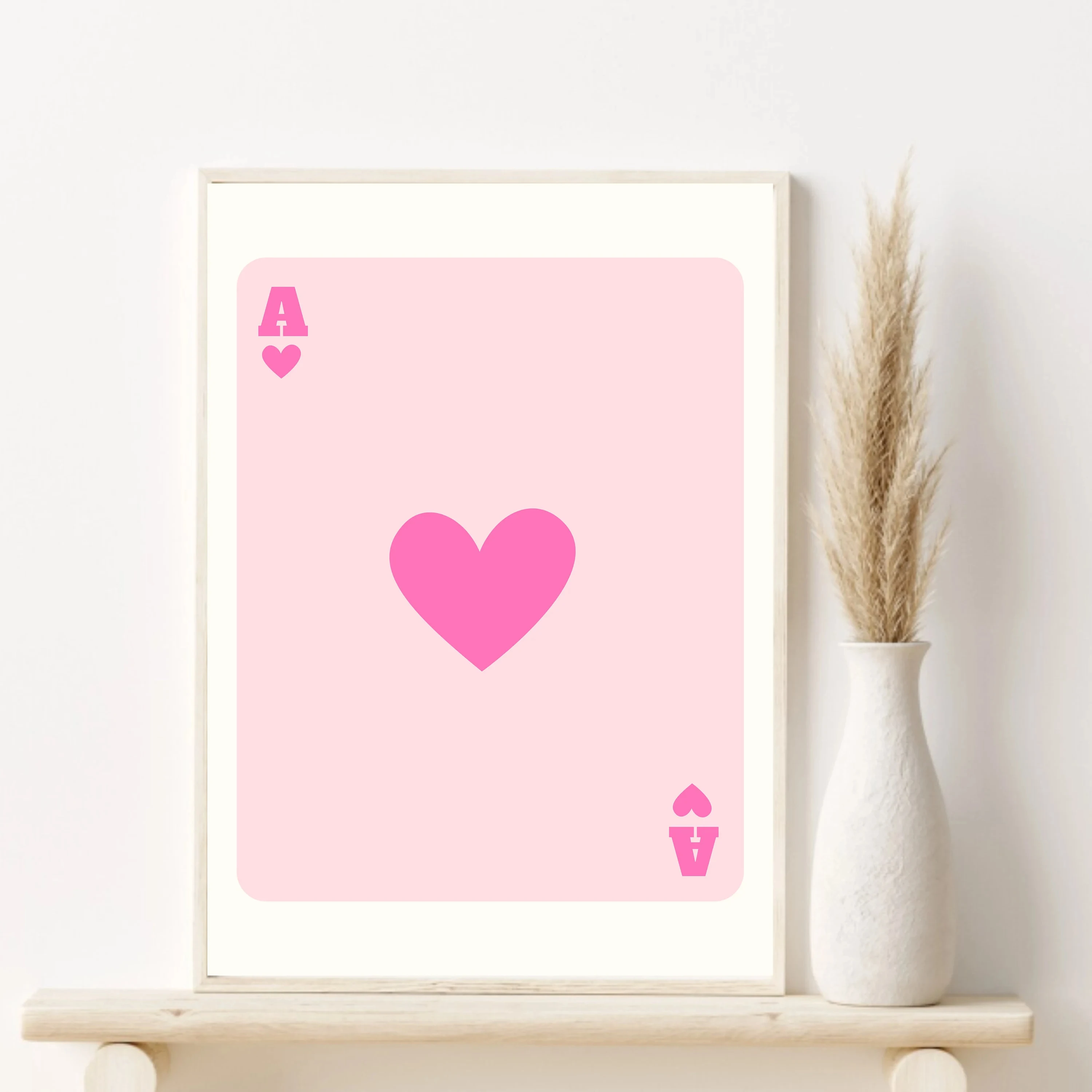 1pc Canvas painting  Pink Mati - огляд і ціна Vintage Fashion Art