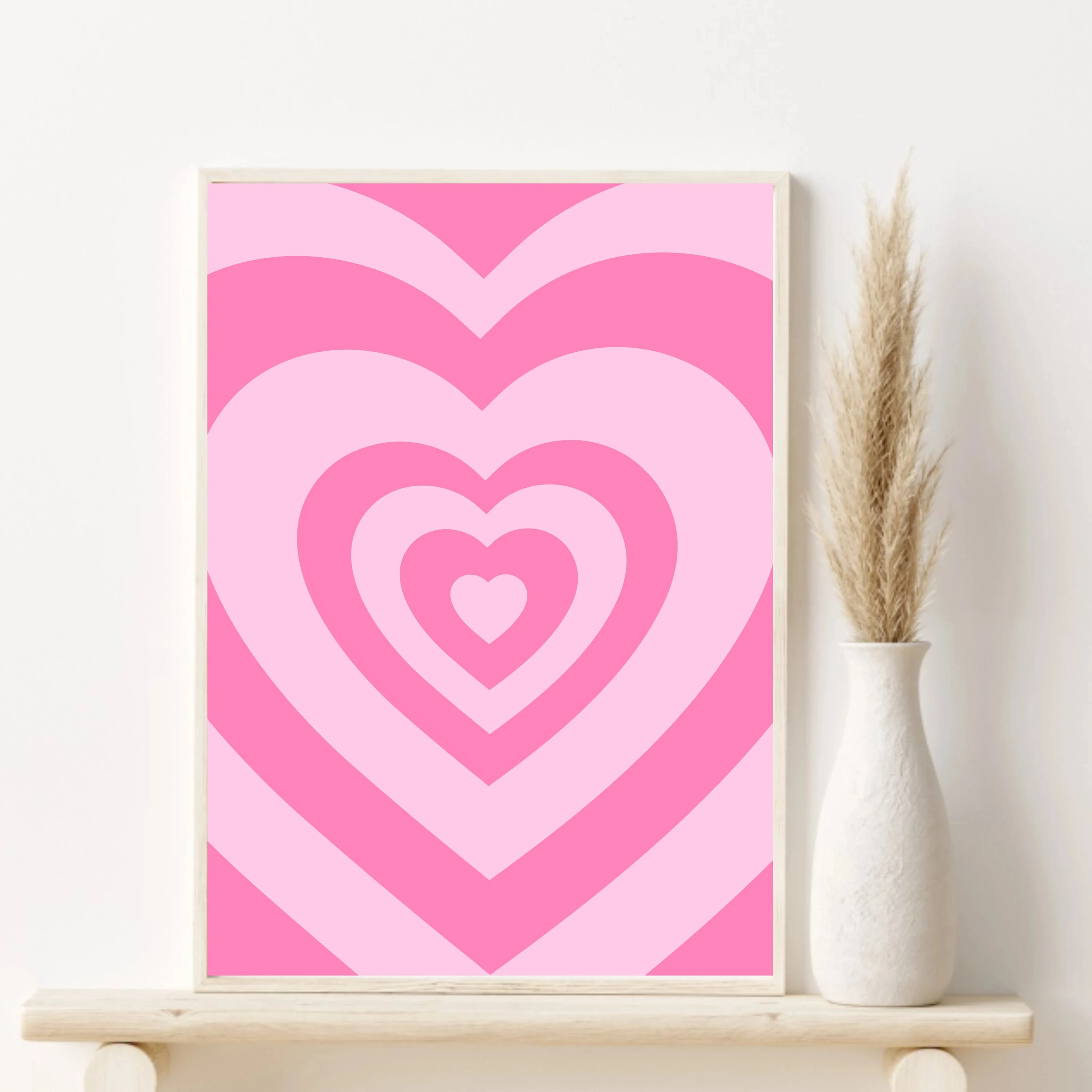 1pc Canvas painting  Pink Mati - огляд і ціна Vintage Fashion Art