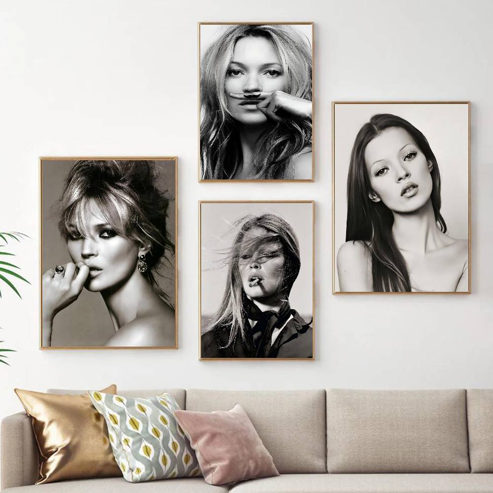 Kate Moss Fashion Modern Art C - огляд і ціна Vintage Fashion Newspaper