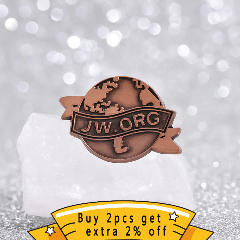 JW,ORG Earth Enamel Pins Custo - огляд і ціна Vintage Fashion Org