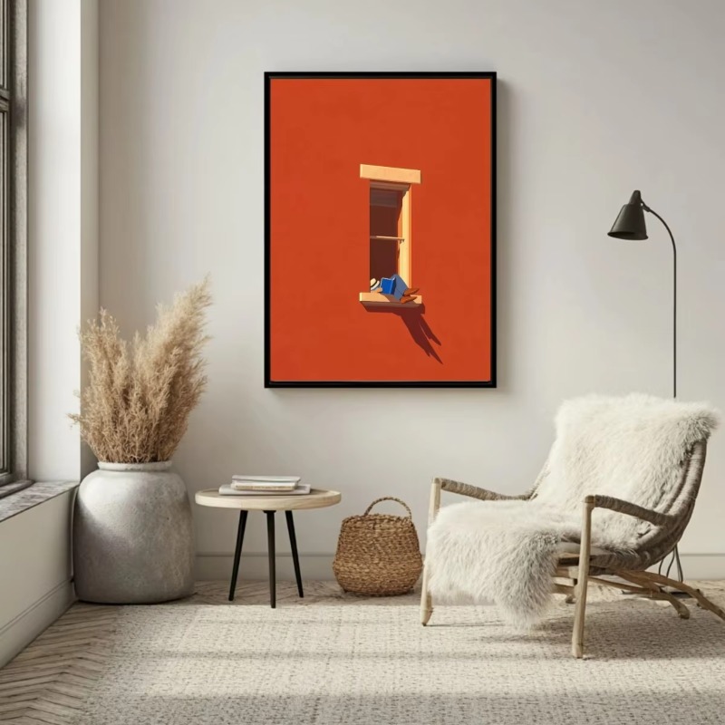 Vintage Bold Legs in Window Ca - огляд і ціна Vintage Fashion Wall Art