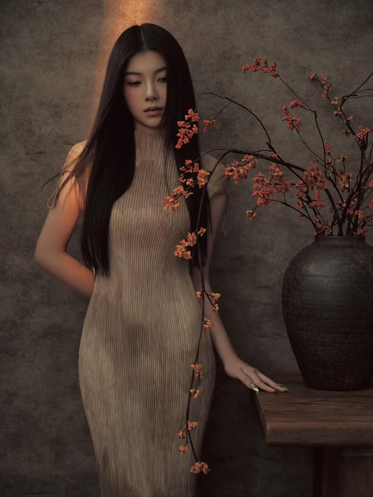 New 2026 Chinese Style Portrai - огляд і ціна Vintage Fashion Art