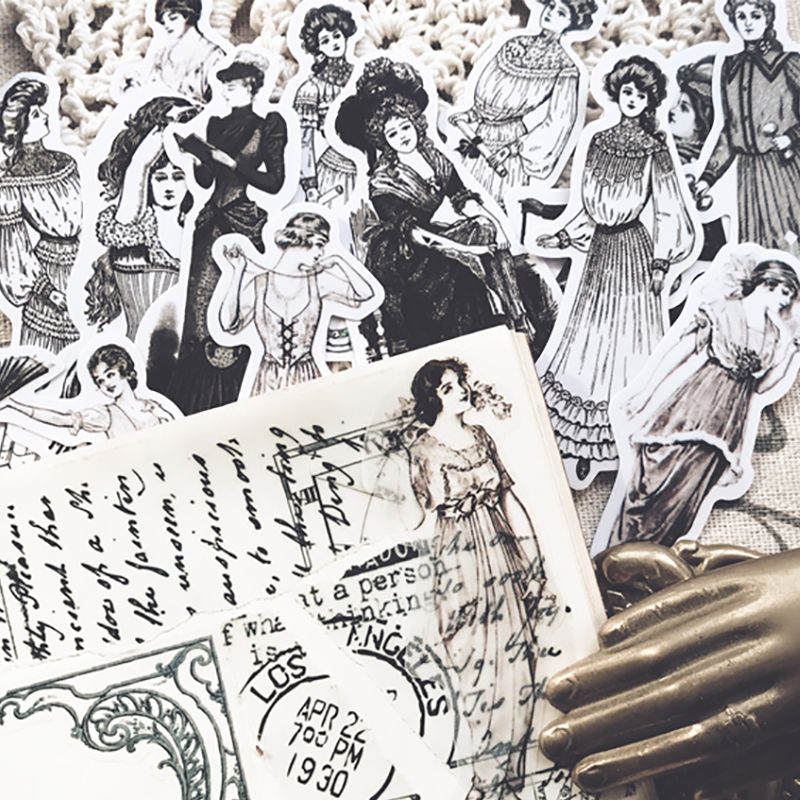 Vintage European Ladies Sticke - огляд і ціна Vintage Fashion Newspaper