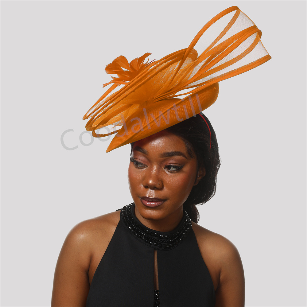Feather Derby Hat Flower Fasci - огляд і ціна Vintage Fashion Show