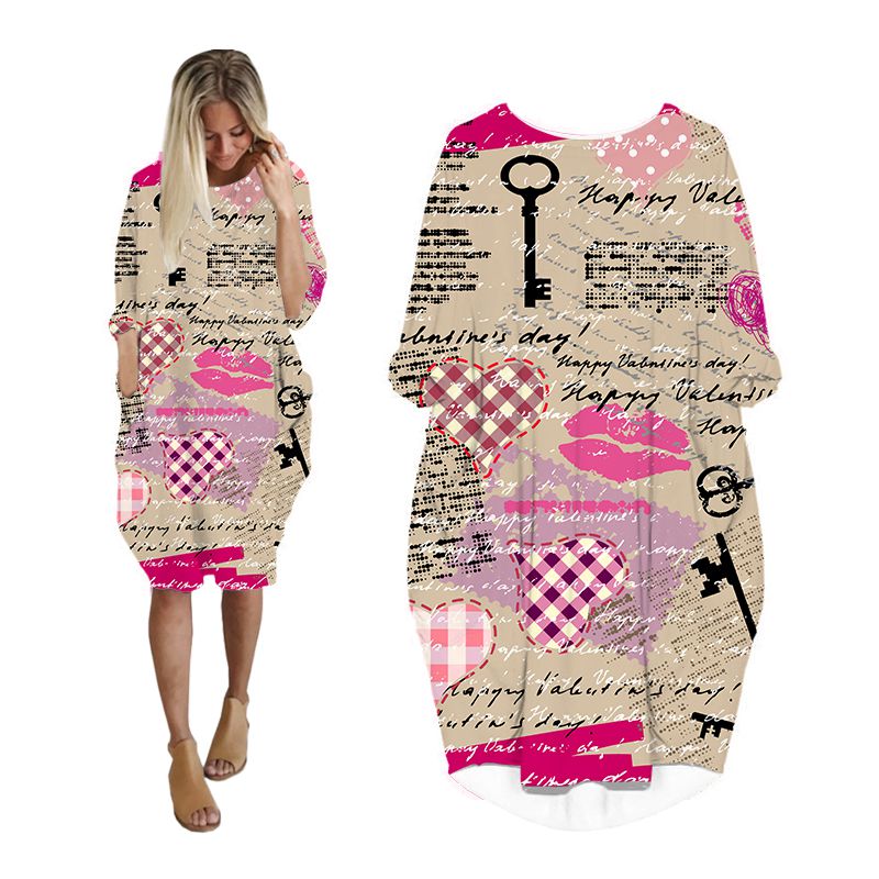 CLOOCL Newspaper Dress 3D Prin - огляд і ціна Vintage Fashion Newspaper