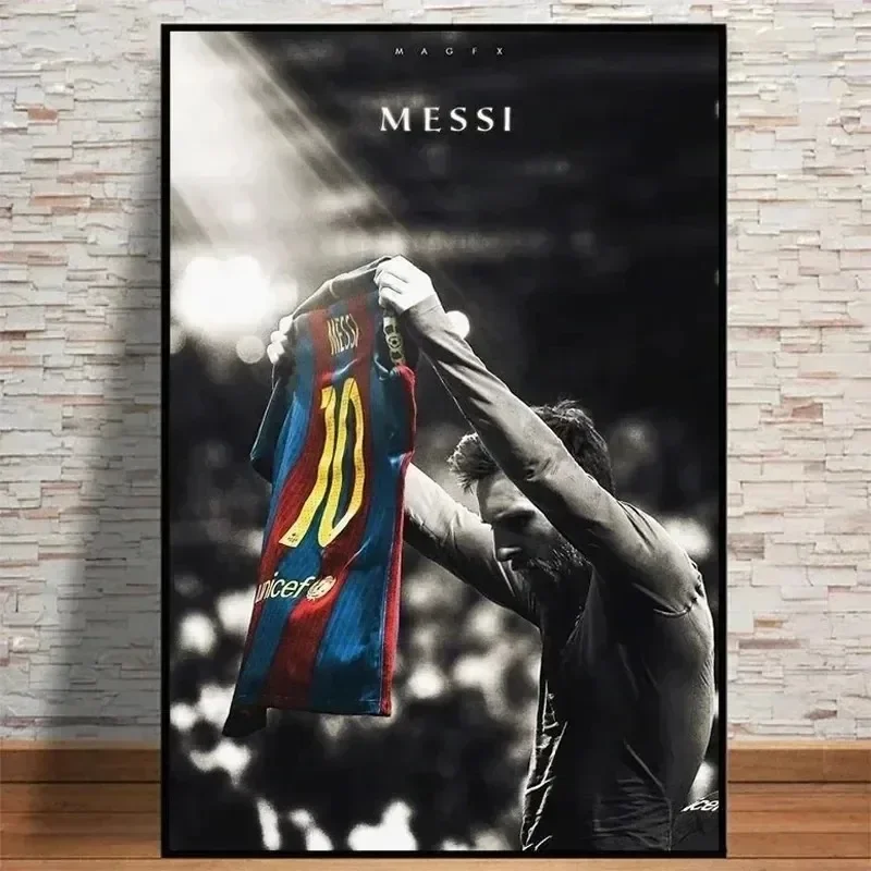 Lionel Messi Football Star Cla - огляд і ціна Vintage Fashion Wall Art