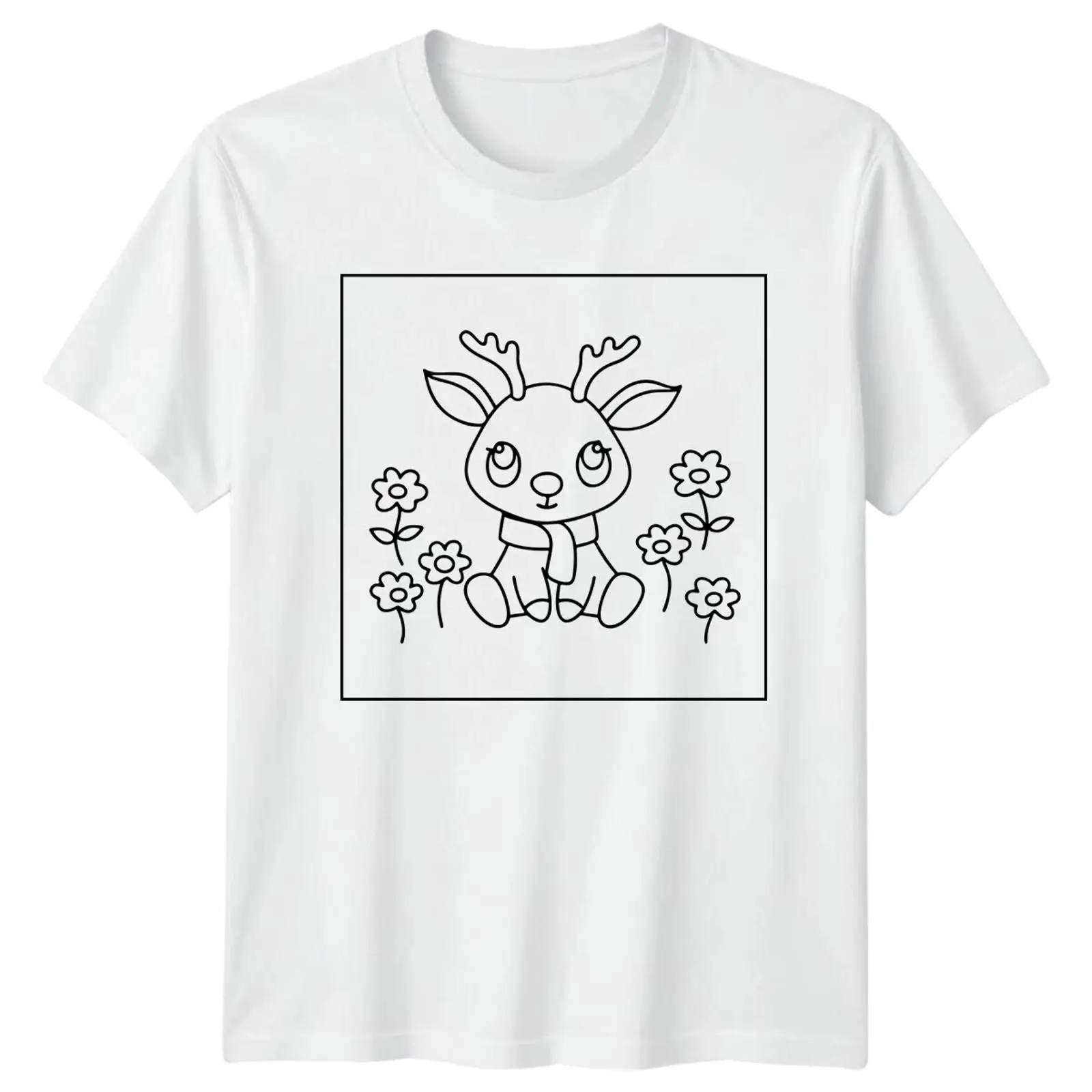 Cartoon Rentier Blumen Tiere H - огляд і ціна Vintage Fashion Herren