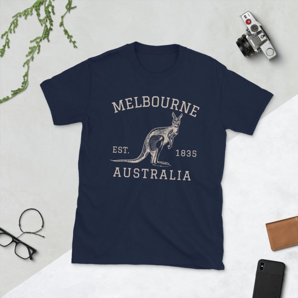 Melbourne Australia T-Shirt Au - огляд і ціна Vintage Fashion Melbourne