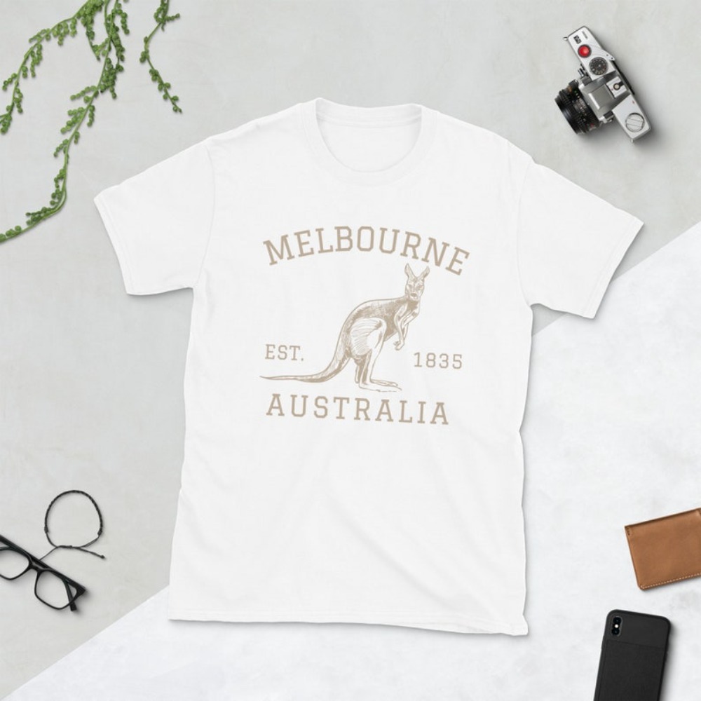 Melbourne Australia T-Shirt Au - огляд і ціна Vintage Fashion Melbourne