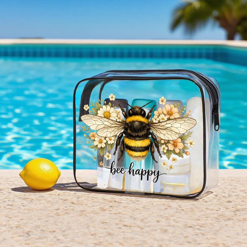 Travel Makeup Cases Bumble Bee - огляд і ціна Vintage Fashion Org