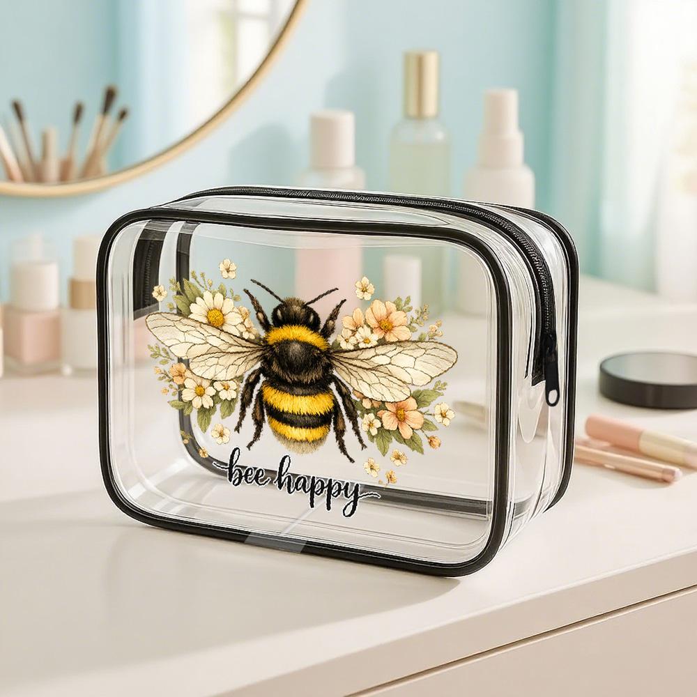 Travel Makeup Cases Bumble Bee - огляд і ціна Vintage Fashion Org