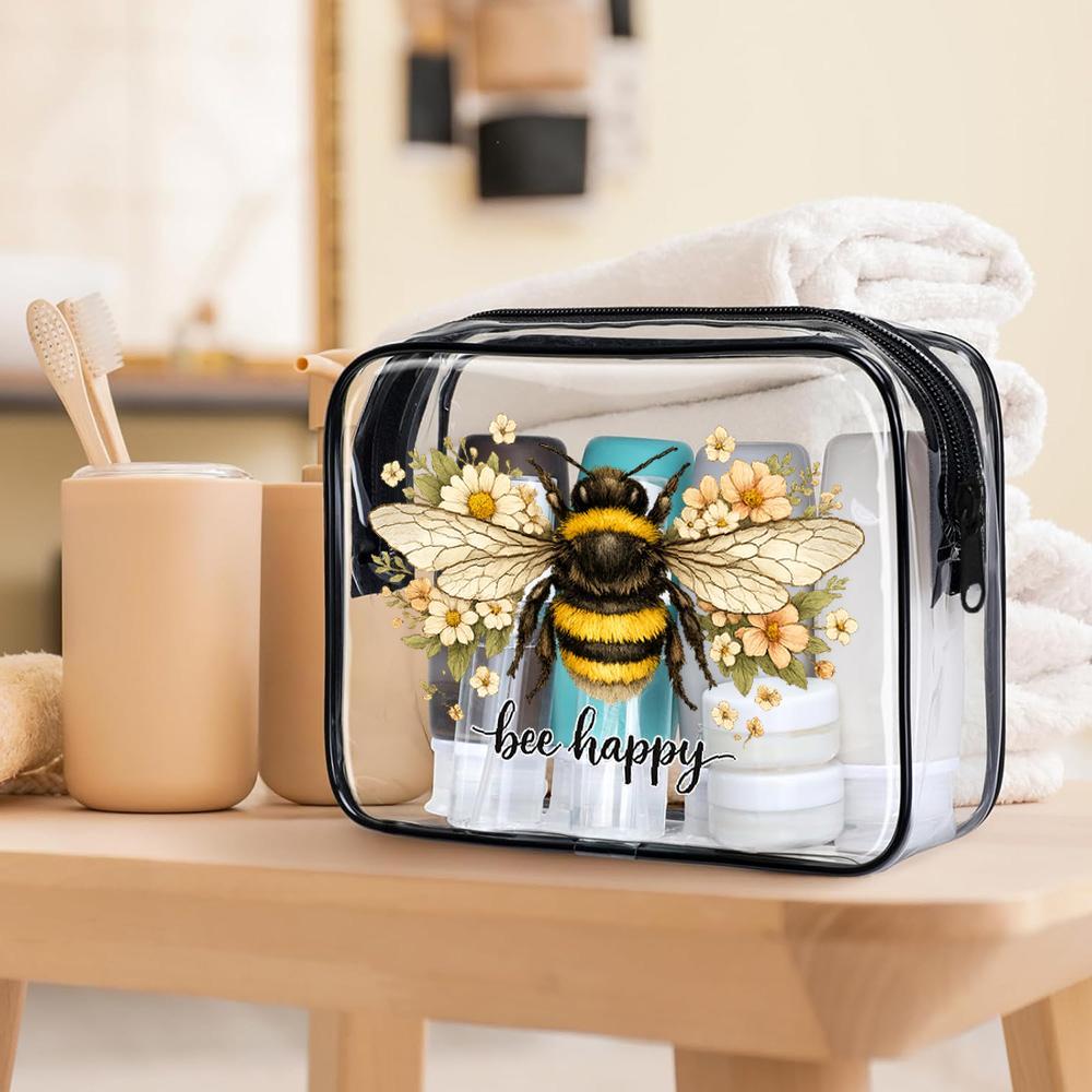 Travel Makeup Cases Bumble Bee - огляд і ціна Vintage Fashion Org