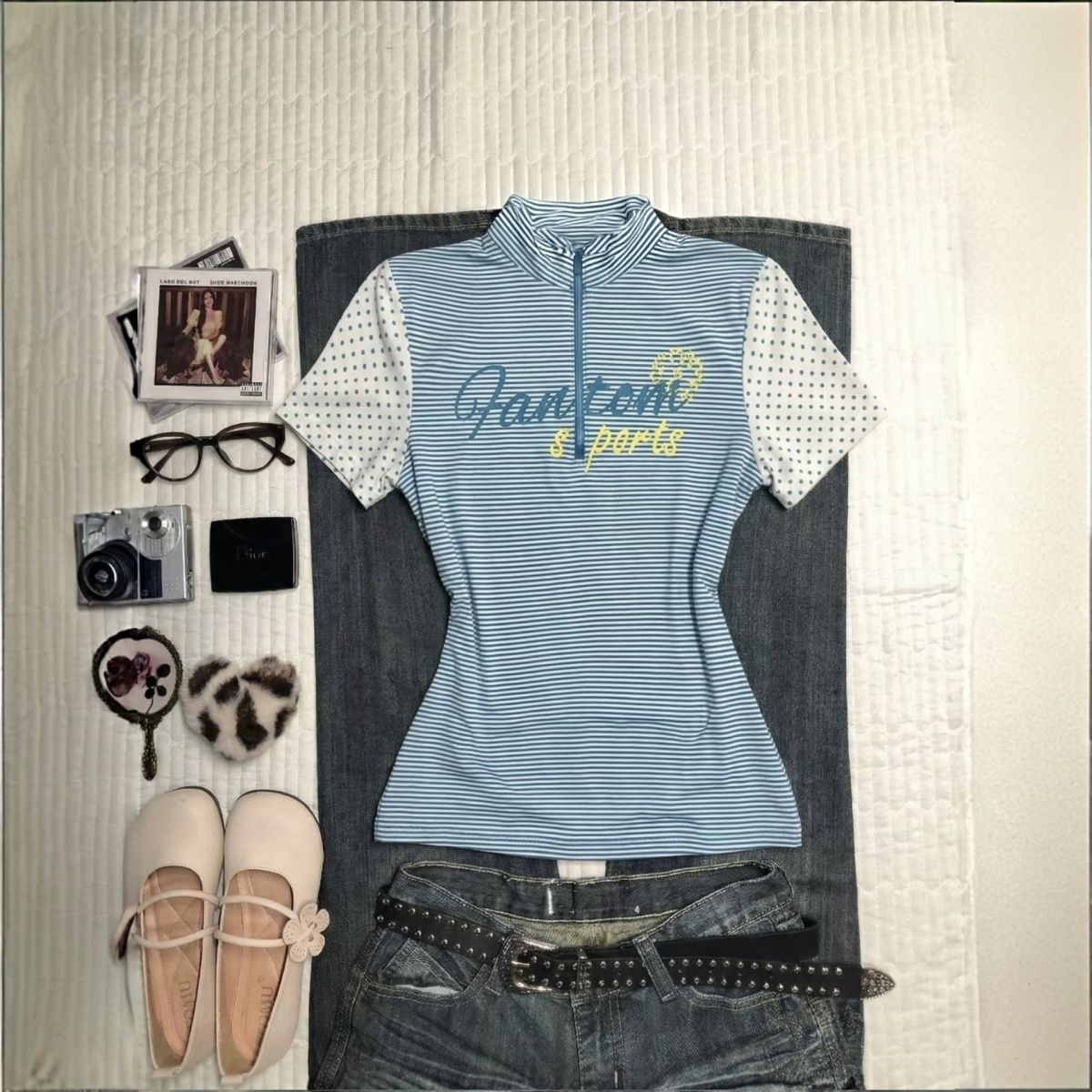 Punk T-shirt Goth Vintage Y2k  - огляд і ціна Turtleneck Knit 90S