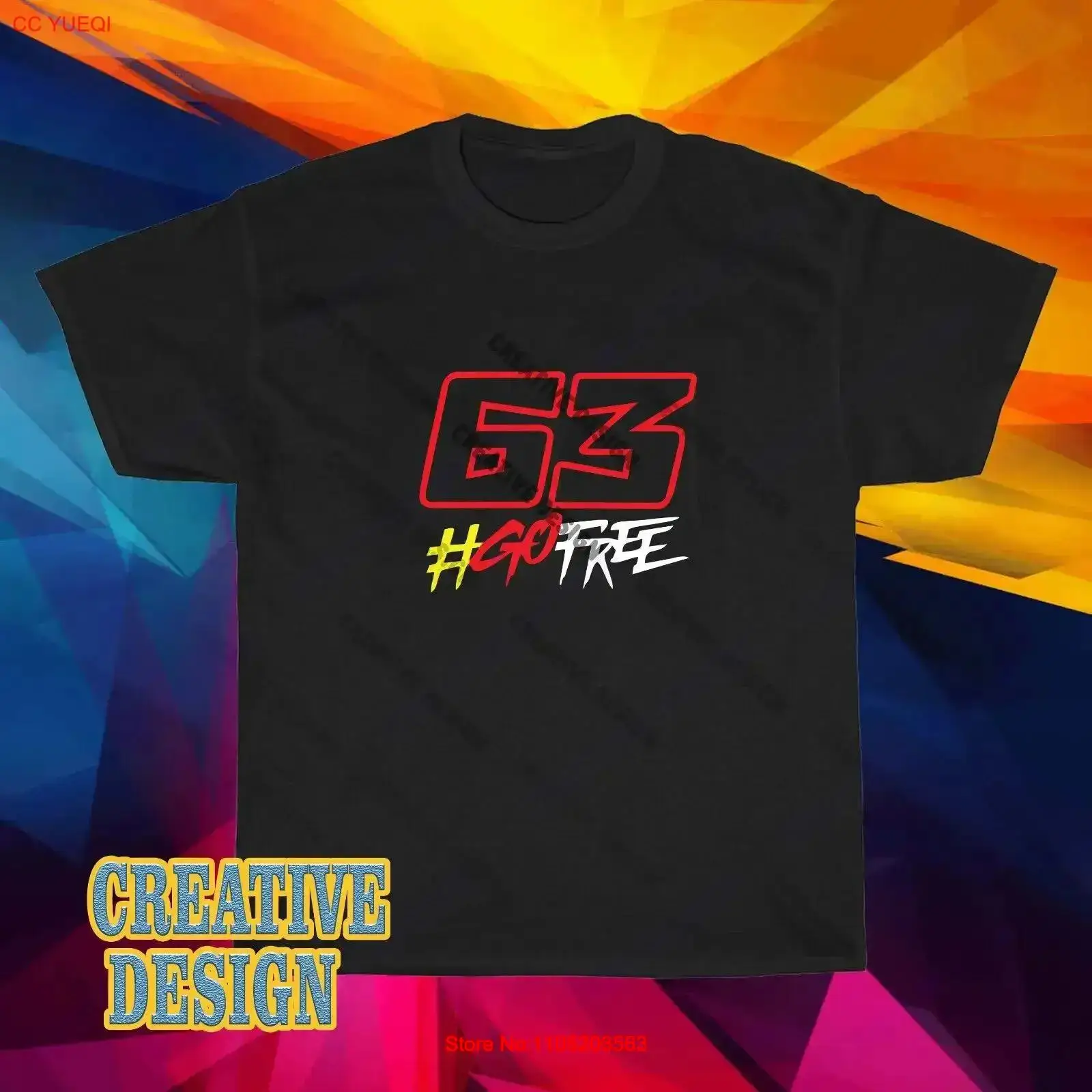 New T Shirt Pecco Bagnaia 63 L - огляд і ціна Vintage Fashion Logos